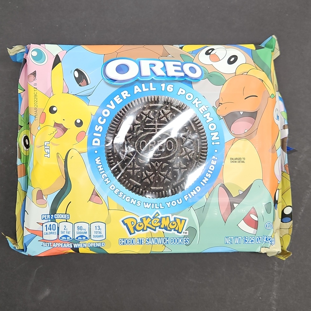 Pokemon Oreo Cookie Set Of 2 Expired March 2022
